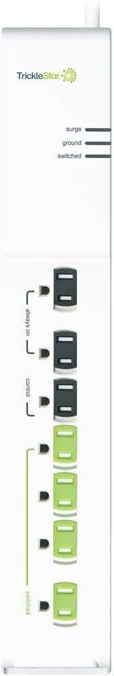 TS1104 7 Outlet APS, 1080 Joules, 3 ft Cord White