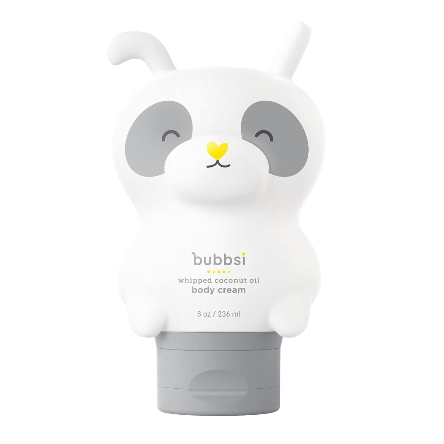 Bubbsi Newborn Baby Body Lotion – Deeply Moisturizing Whipped Organic Coconut Oil for Baby Skin, Vegan Toddler Moisturizer with Shea Butter, Vitamin E, Natural Scent (Refillable, 8oz)