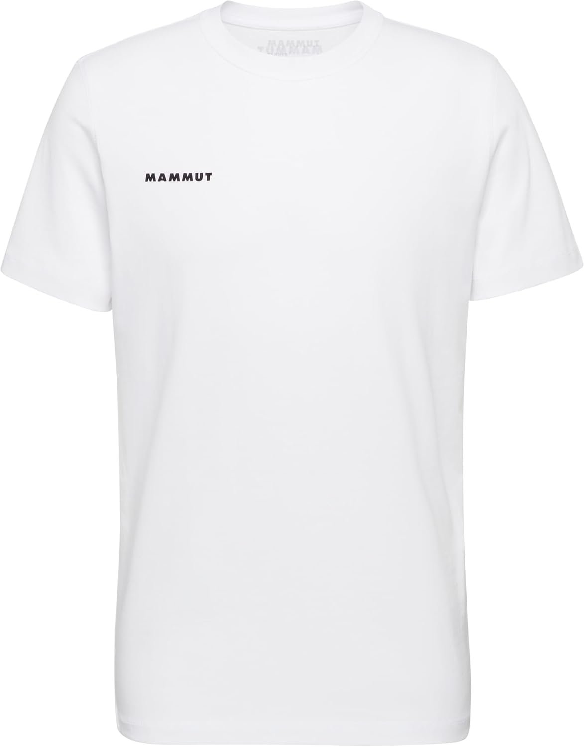 Mammut Womens Short Sleeve Tee, Organic Cotton Lightweight and Comfortable Logo T-Shirt, White