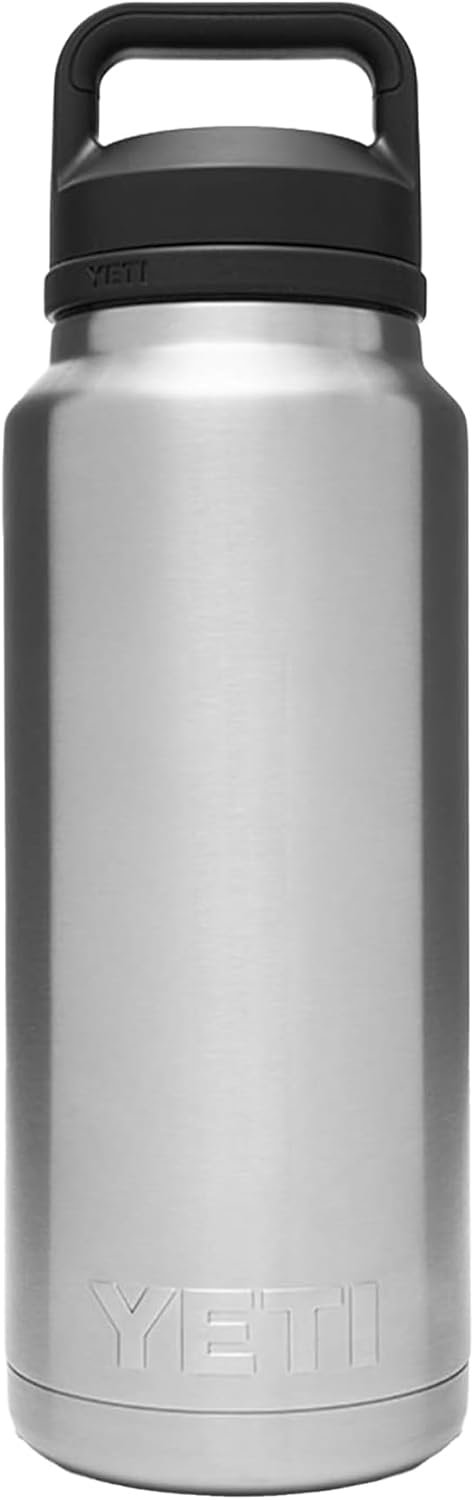 YETI Rambler 36 oz Bottle, Vacuum Insulated, Leakproof, Stainless Steel with Chug Cap