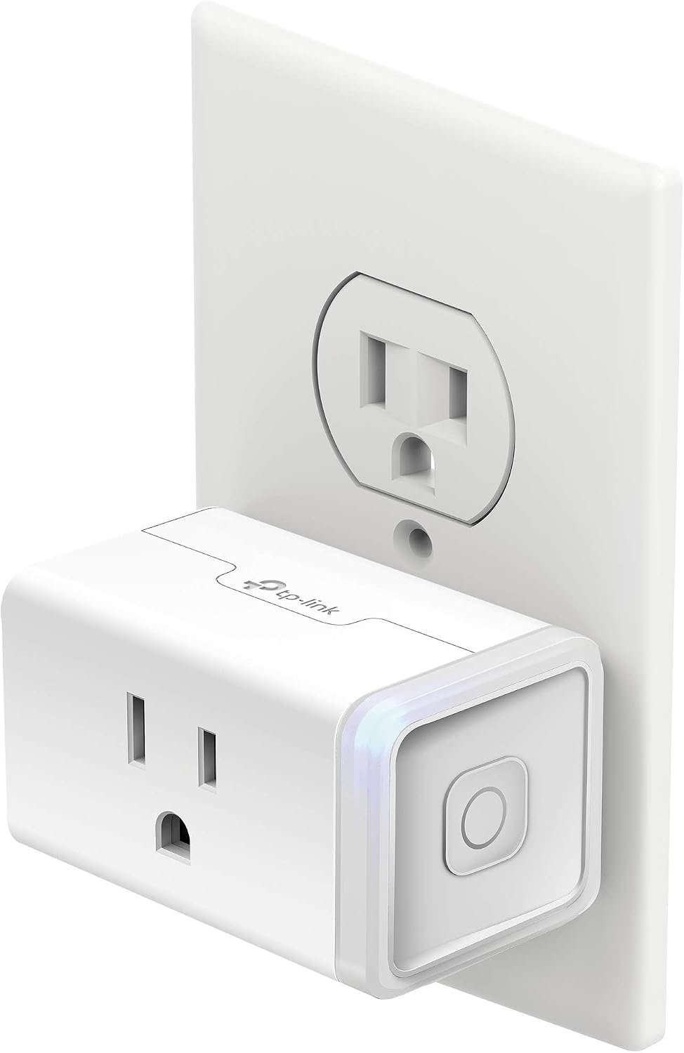 Kasa Smart Plug Mini with Energy Monitoring, Smart Home Wi-Fi Outlet Works with Alexa, Google Home, Wi-Fi Simple Setup, No Hub Required (KP115), White