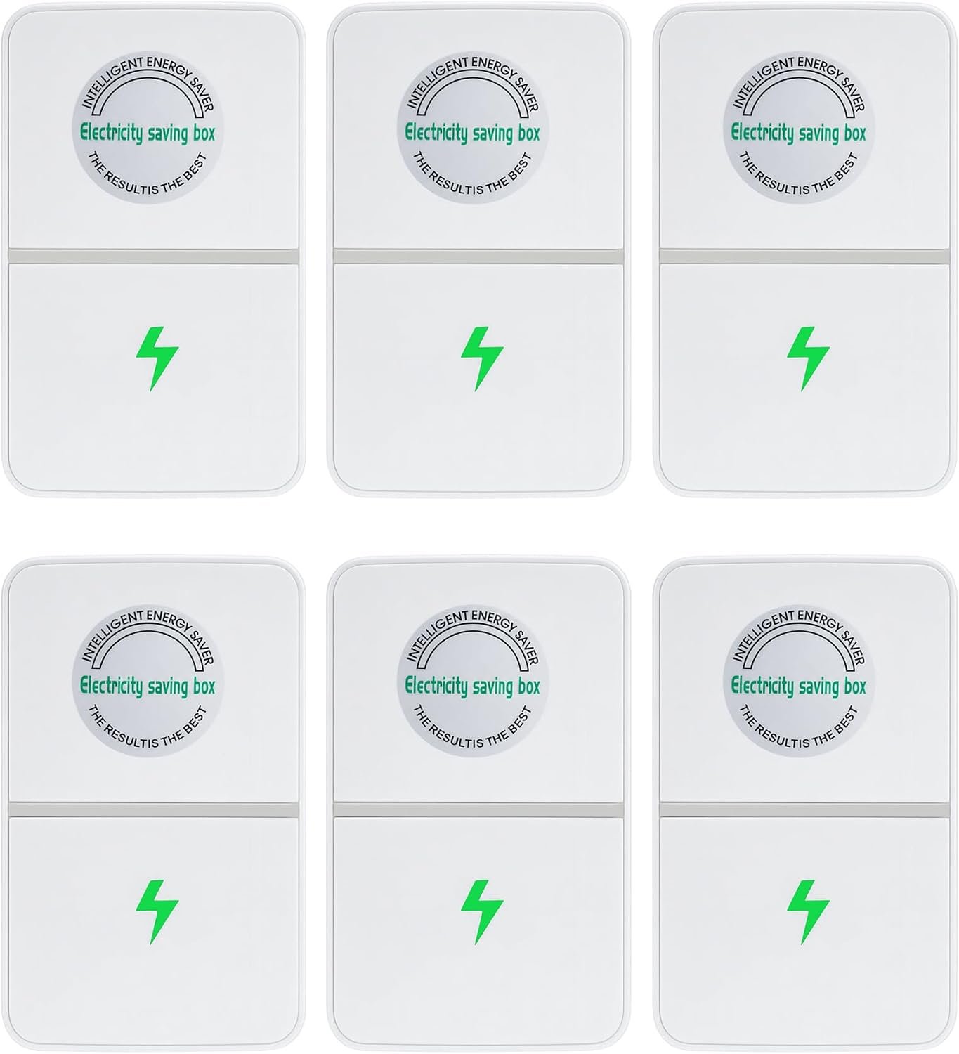 Stopwatt Device Power Factor Plug Pro 2026 Stop watt Plug in Power Box for Home and Office 6 Pack
