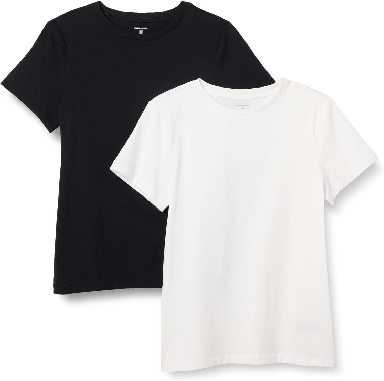Amazon Essentials Women’s Regular Fit 100% Cotton Crewneck Short Sleeve T-Shirt