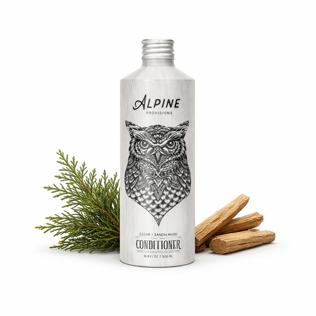 Alpine Provisions Natural Organic Conditioner Men & Women, Cedar & Sandalwood