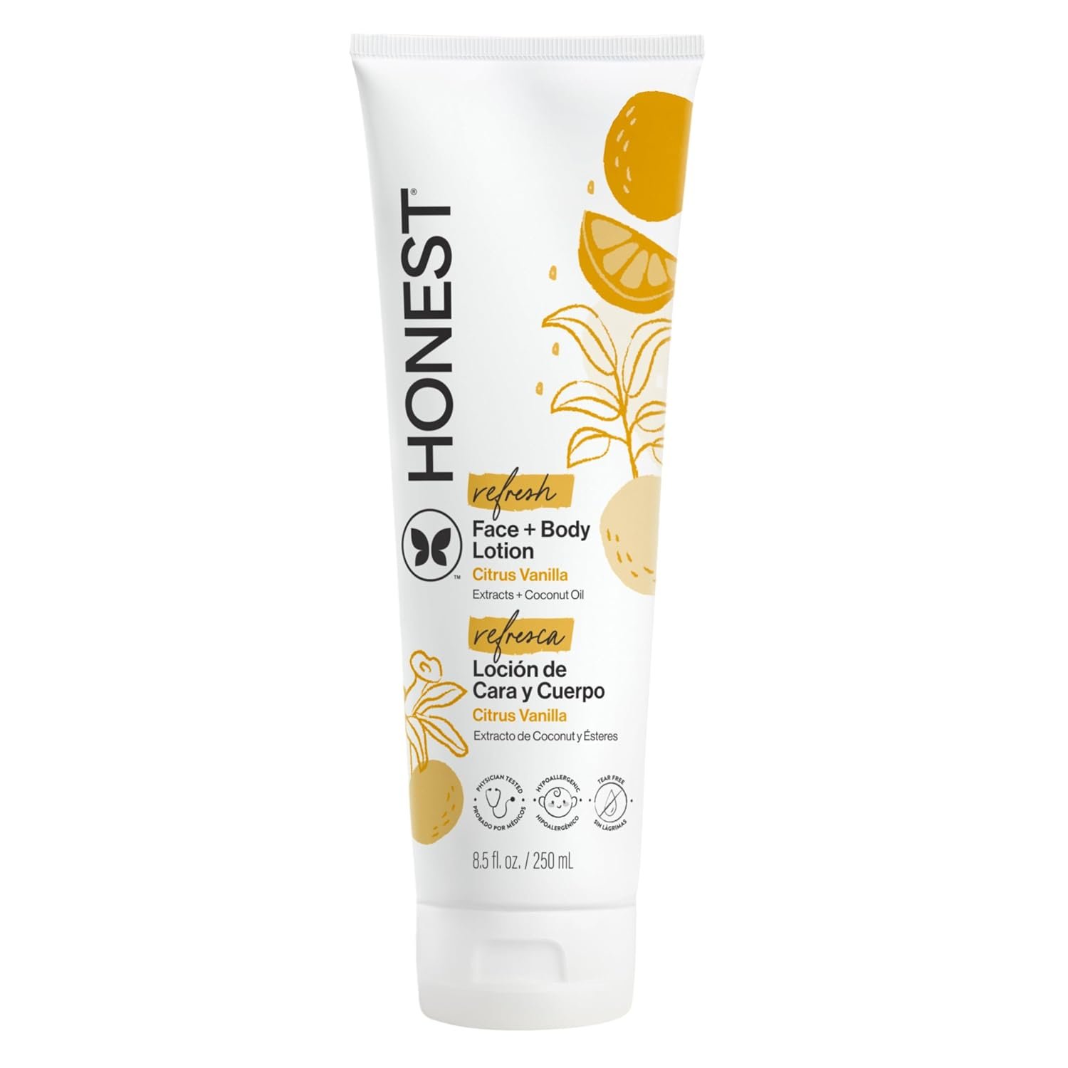 The Honest Company Body Lotion, Citrus Vanilla Refresh, 8.5 fl oz