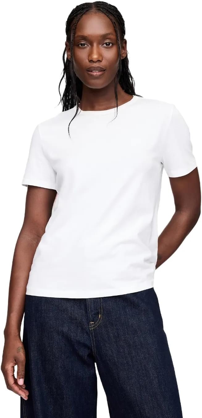 GAP Women’s Short Sleeve Organic Vintage Crew Neck Tee