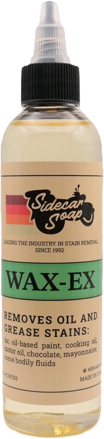 WAXEX Oil and Grease Stain Remover for Clothes – Sidecar Soap