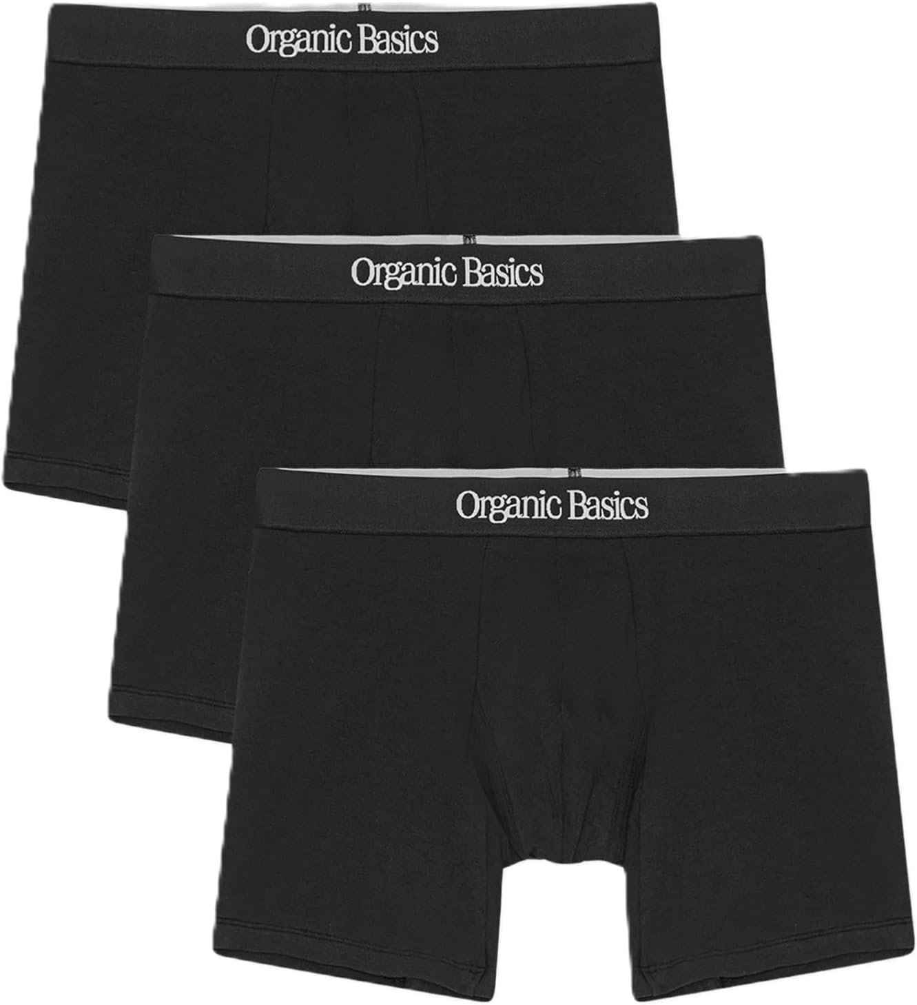 Organic Basics Men’s Core 6″ Easy Fit Organic Cotton Boxer Brief Underwear