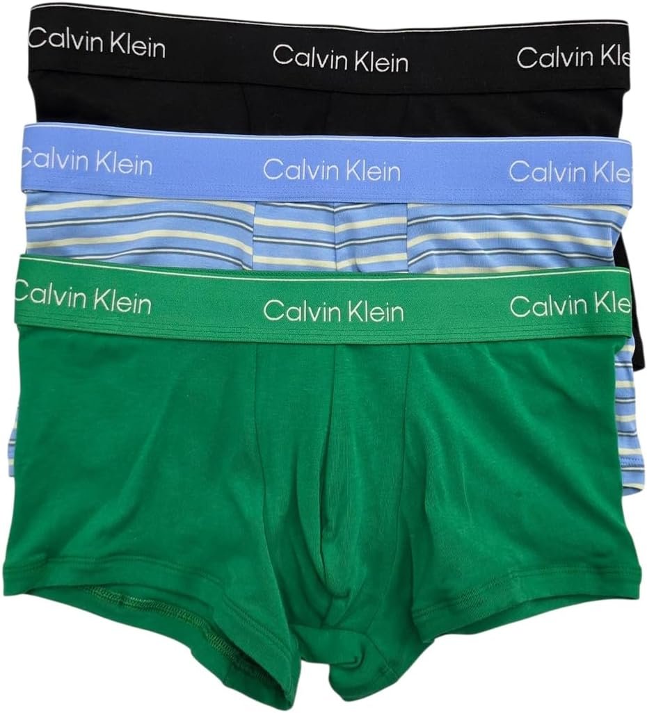 Calvin Klein Icon Cotton Stretch 3-Pack Low Rise Trunks