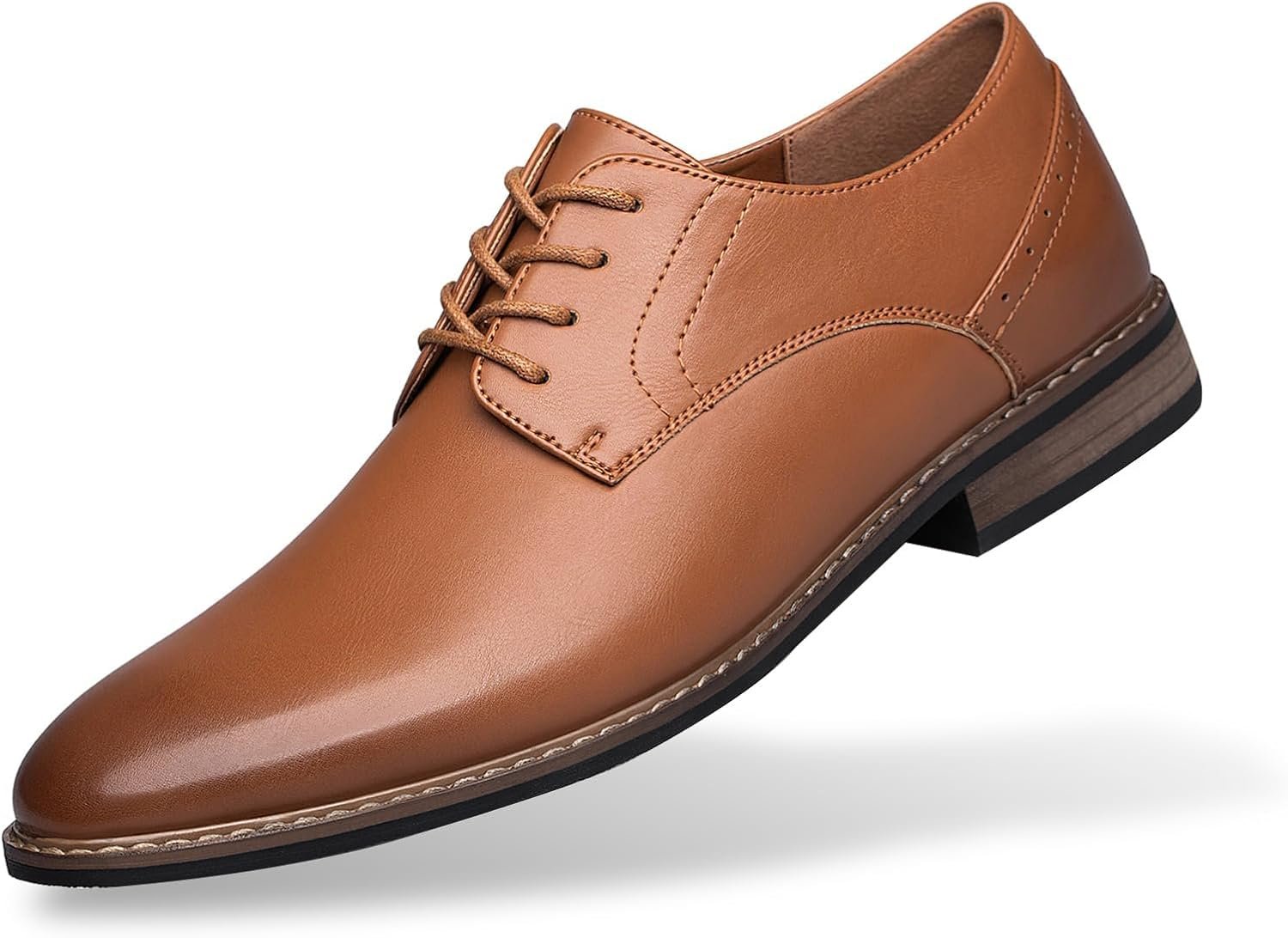SILENTCARE Men’s Oxford Formal Dress Shoes Business Comfortable Classic Lace Up Shoes