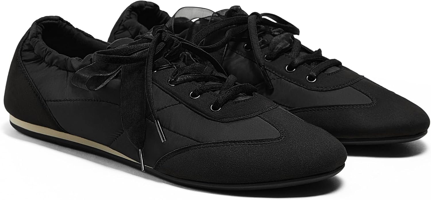 VIVAIA Yancy Women’s Fashion Sneakers Comfortable Jogger Re-Nylon Sneakerina Retro Lightweight Walking Shoes