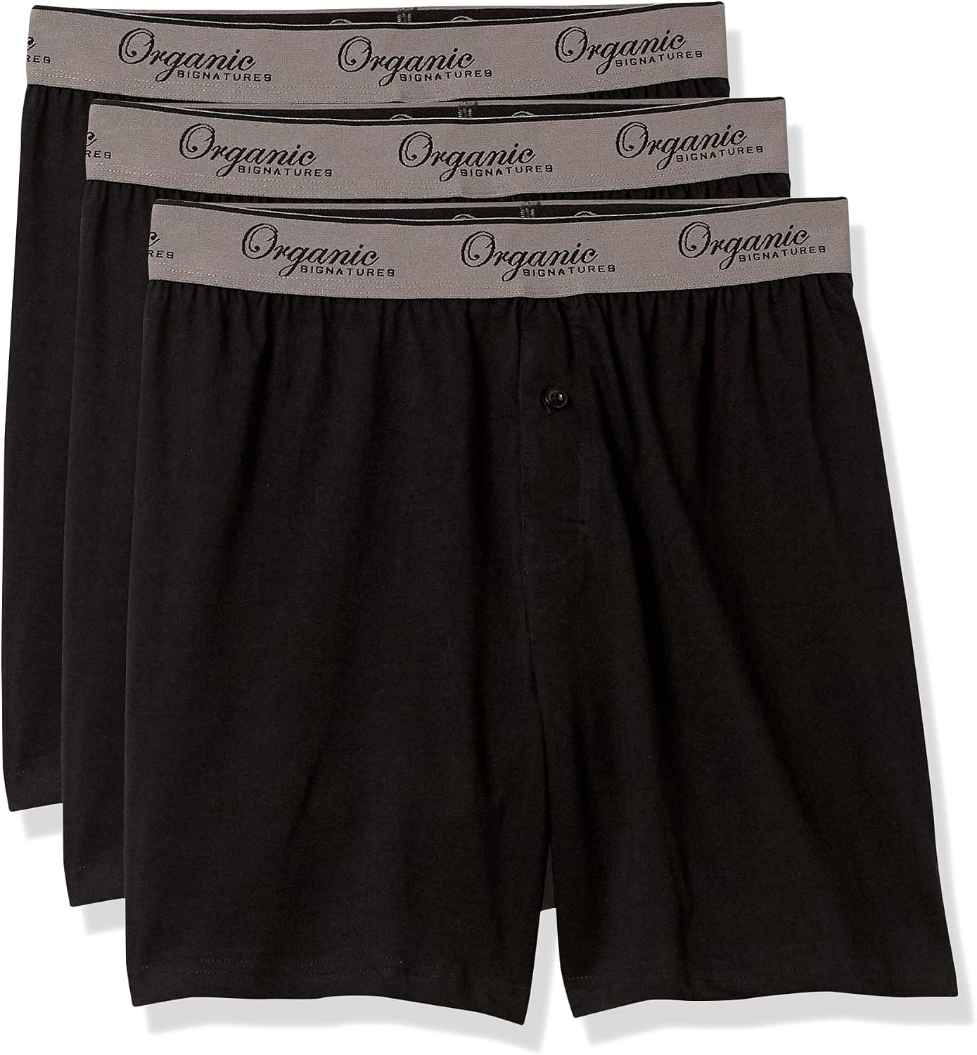 Organic Signatures Boxers, 100% Organic Cotton | Exceptionally Soft • Premium Quality • Naturally Breathable