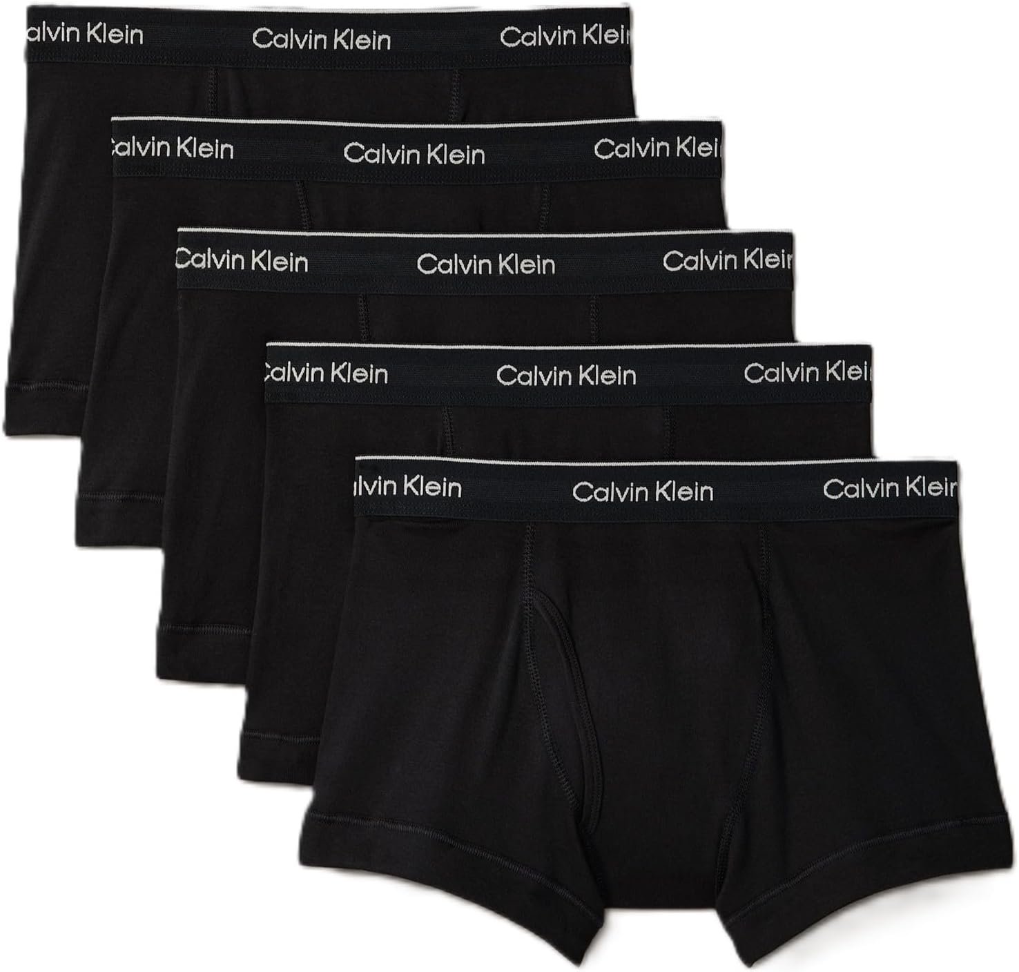 Calvin Klein Men’s Cotton Classics 5-Pack Trunk
