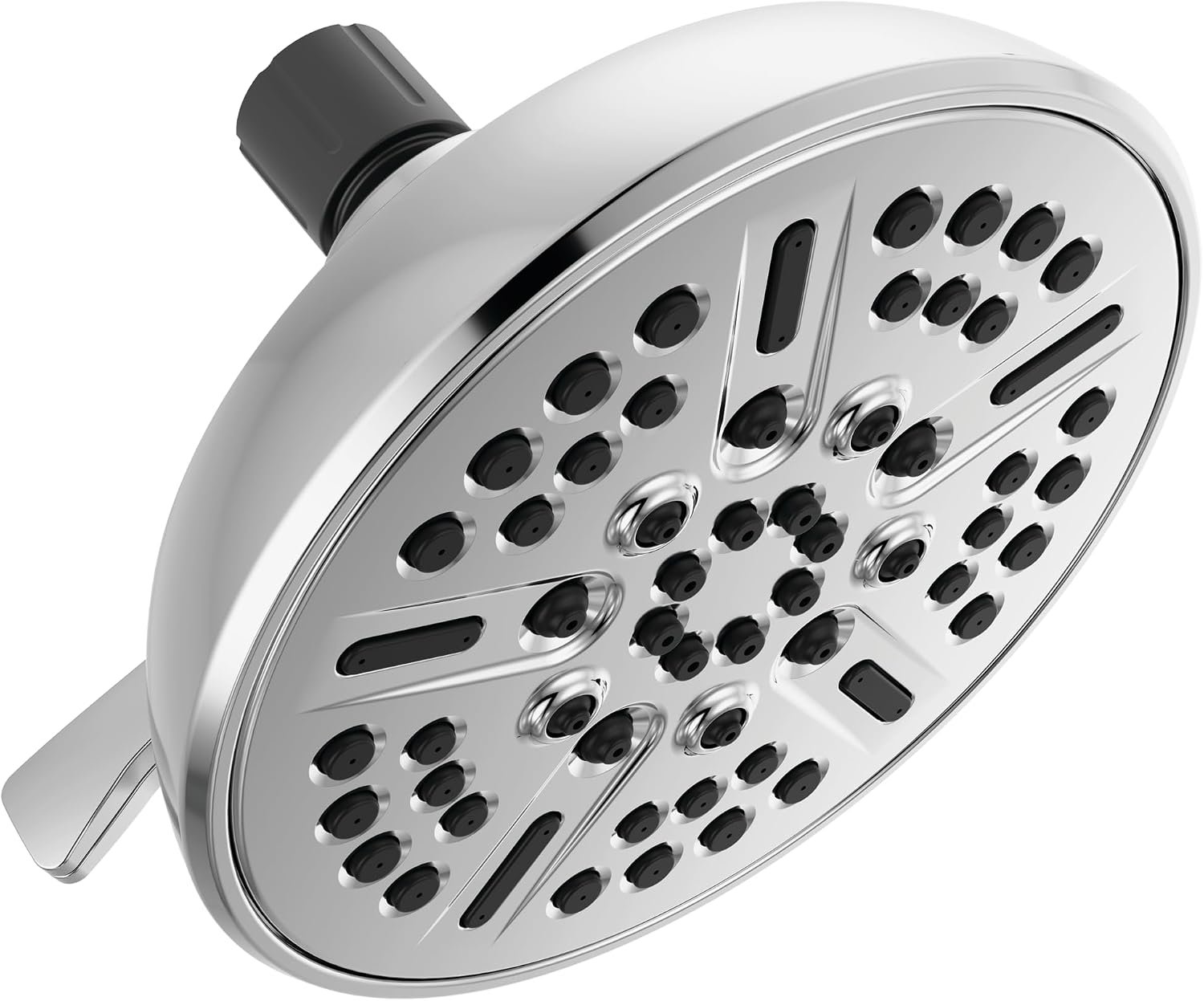 Delta Faucet 8-Spray Touch-Clean Chrome Shower Head, Delta Shower Heads, Showerhead, Shower Head Chrome, 2.5 GPM Water Flow, Chrome 75898