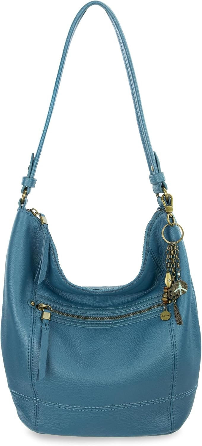 The Sak Sequoia Hobo Bag – Premium Large Leather Women’s Handbag for Everyday & Travel – Durable Purse With Zipper Pocket