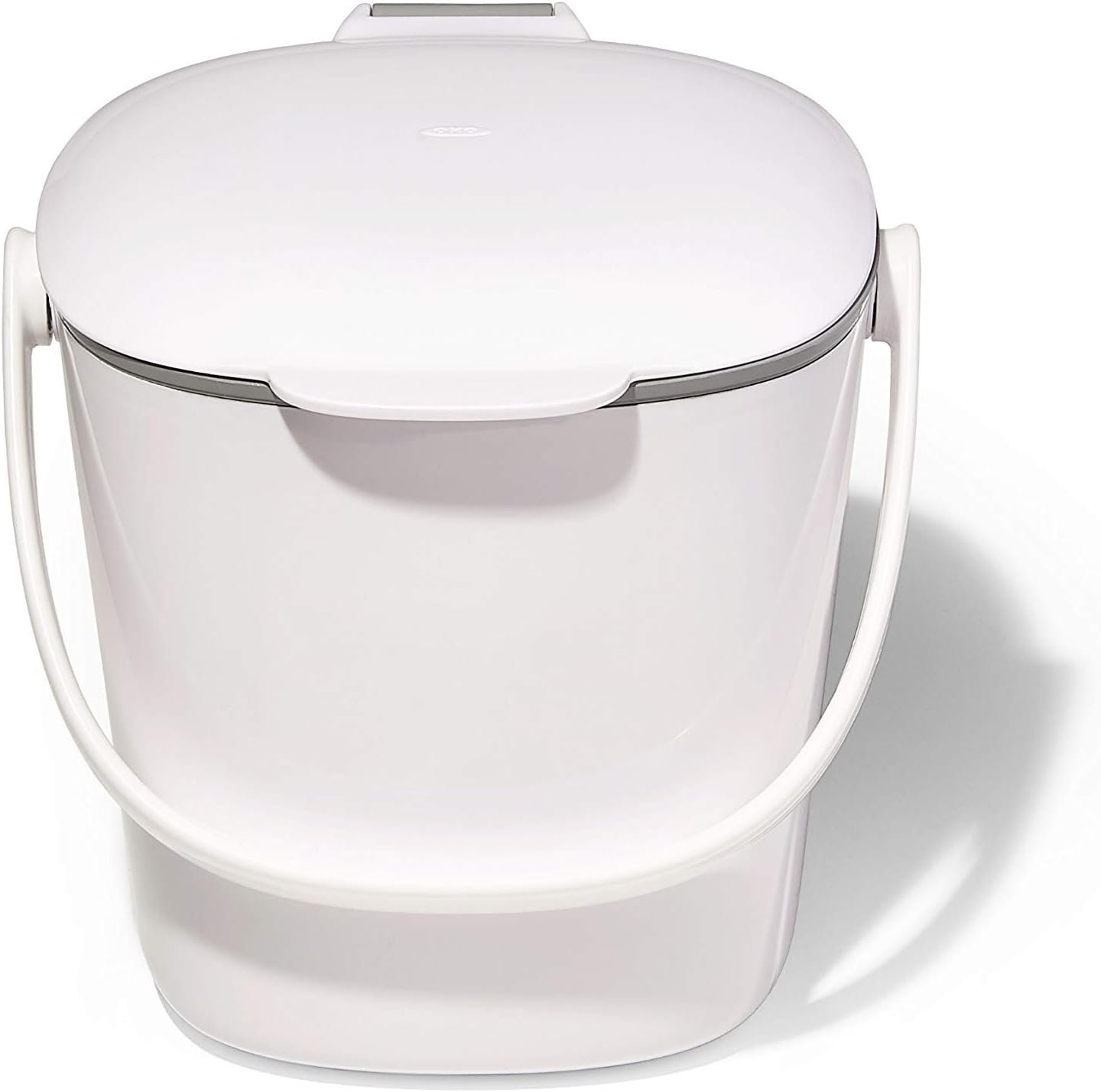 OXO Good Grips Easy-Clean Compost Bin, White – 0.75 GAL
