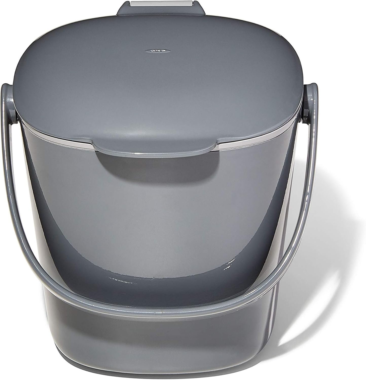 OXO Good Grips Easy-Clean Compost Bin, Charcoal – 0.75 GAL