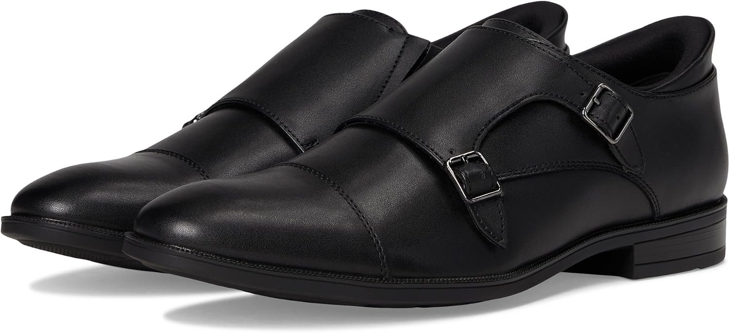 Marc Joseph New York Mens Oliver Street Double Monk Oxford (Hands Free Technology)