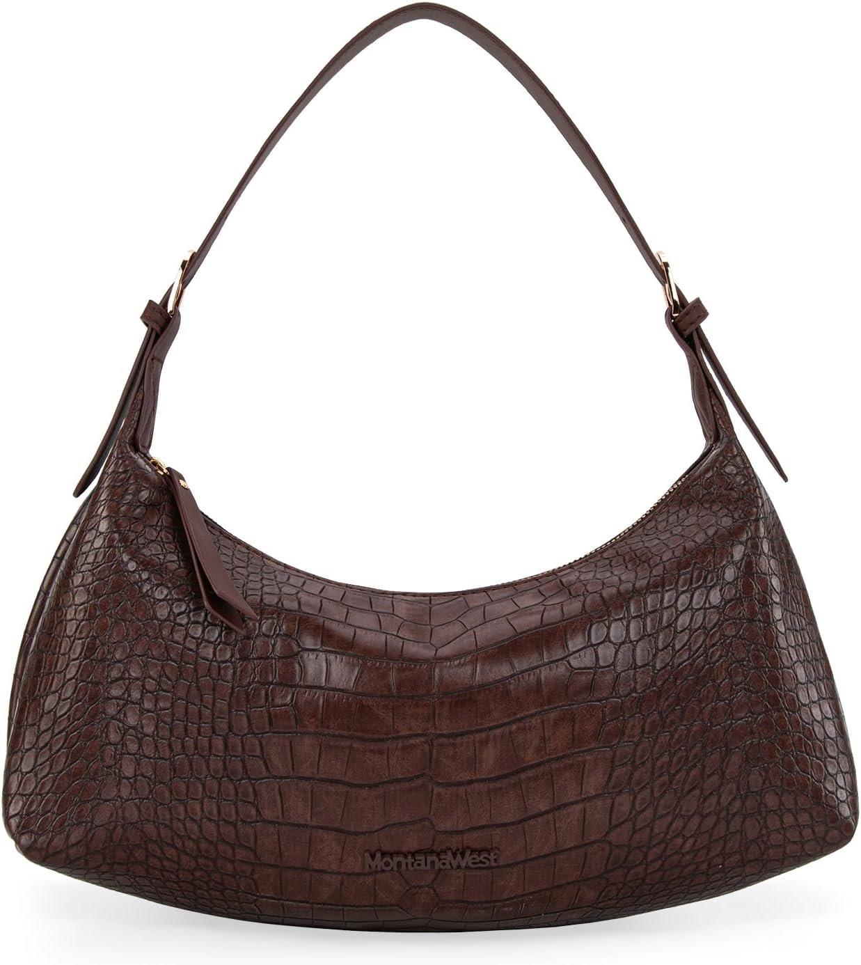 Montana West MEDIUM Shoulder Purses for Women Crescent Hobo Bags Trendy Purses
