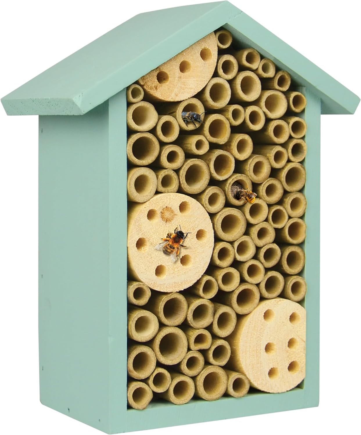 Nature’s Way Bird Products PWH1-C Teal Bee House