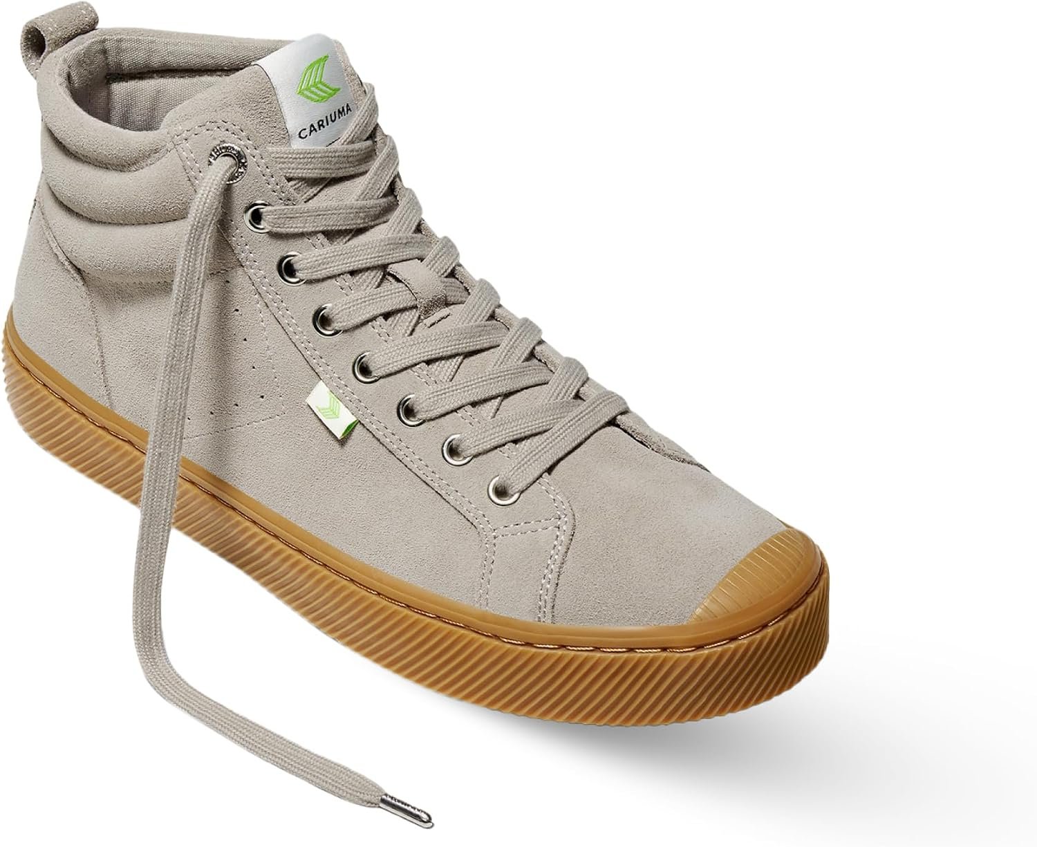 Cariuma OCA High Suede Sneakers, Comfortable Shoes for & Women, Lightweight & Sustainable, Versatile Casual Footwear with 100% Vegan Insoles, Rubber