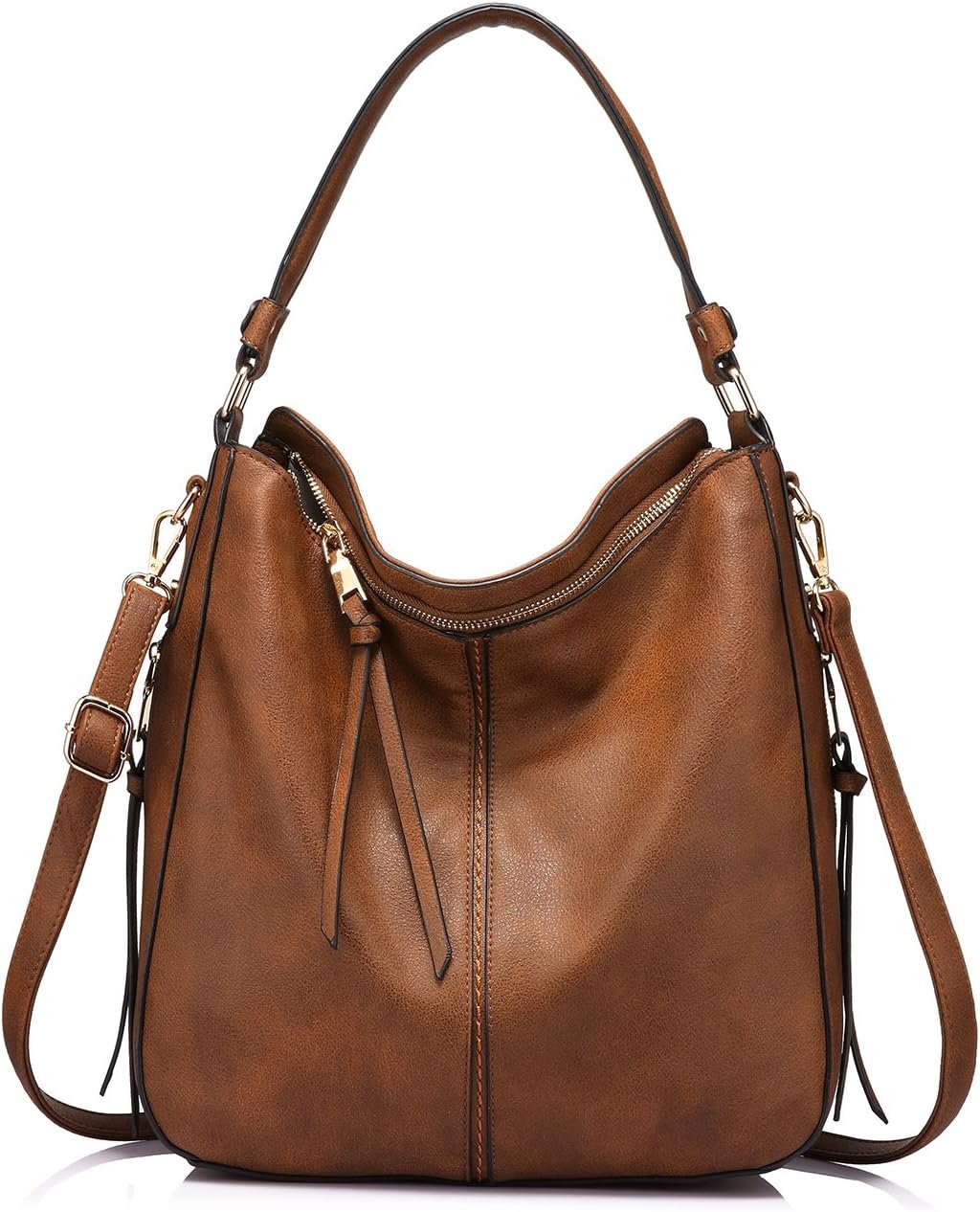 Hobo Crossbody Bag for Women, Designer Shoulder Purse Handbags