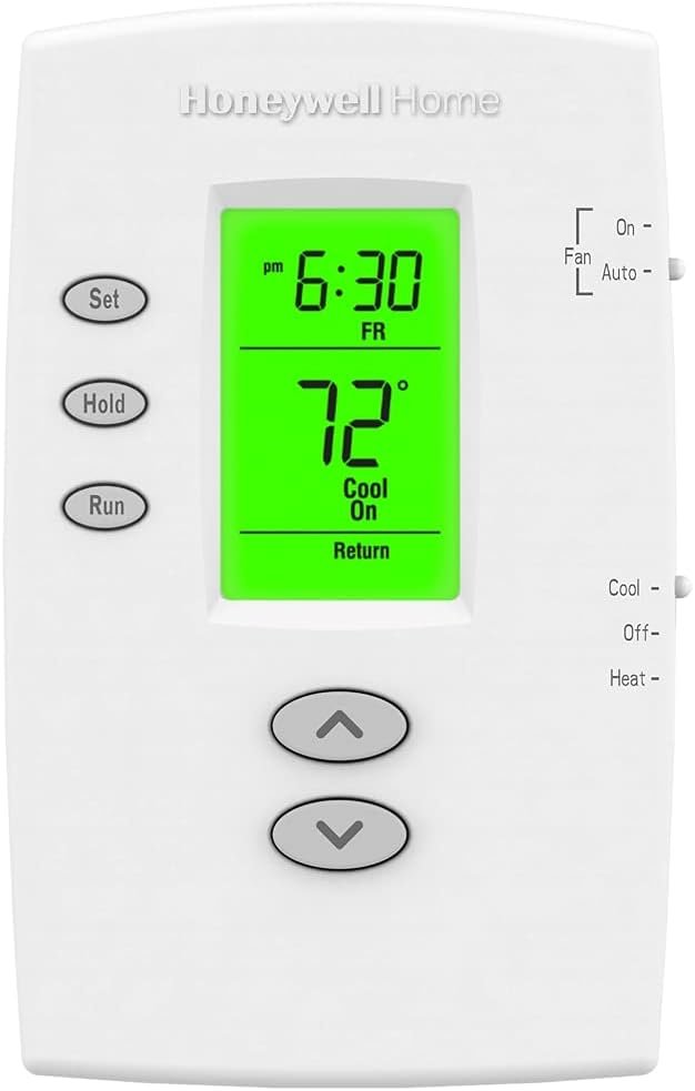 Honeywell TH2110DV1008 PRO 2000 Vertical Programmable Thermostat