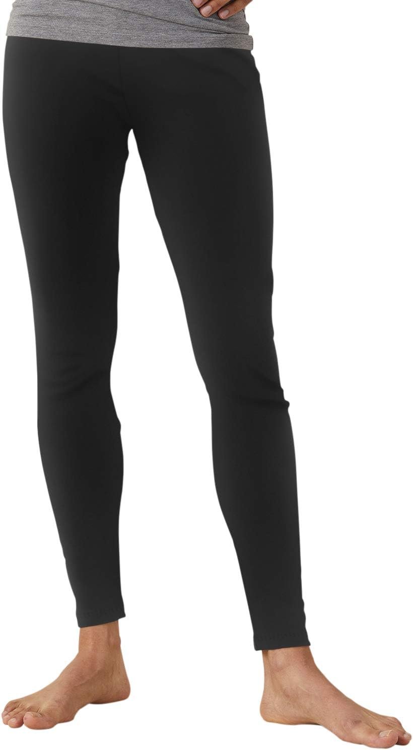 Fair Indigo Women’s 100% Organic Pima Cotton Leggings Pants – Ankle Length – 26″ Inseam