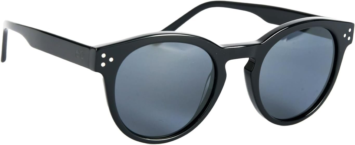 Earthly Ones Polarized Round Sunglasses Women Men, Eco Bio-Acetate UV400 | Plant-Based Bio-Acetate Frame From Renewable Wood Pulp; Lightweight Round Fit; Polarized UV400 Lenses For Driving And Travel