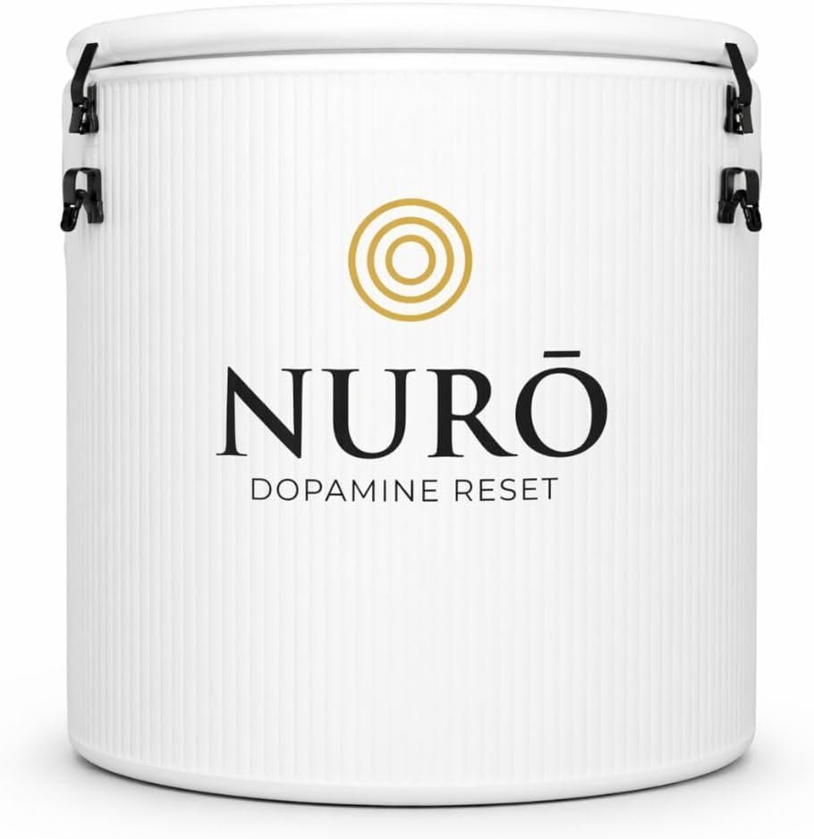 NURŌ Cold Plunge Tub | Luxury Ice Bath for Recovery, Energy & Focus | White