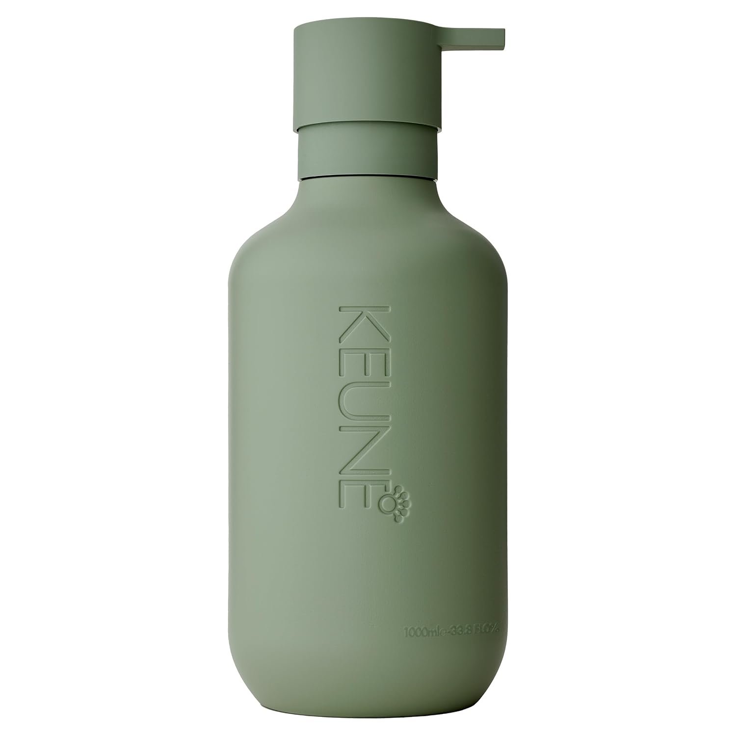 KEUNE So Pure Refillable Dispenser, Earth-Friendly Bottle, 13.5 Fl Oz | Empty 400 ml Container for So Pure Shampoo & Conditioner Refill Pouches, Fits Clarify, Cool, Polish & Restore