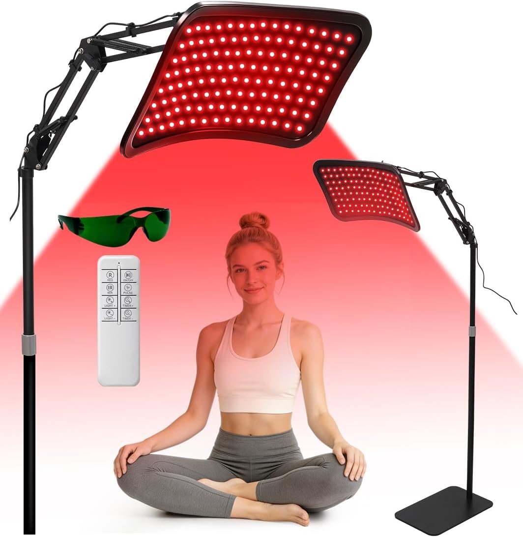 Infrared Red Light Therapy Lamp Red Light Therapy for Face & Body