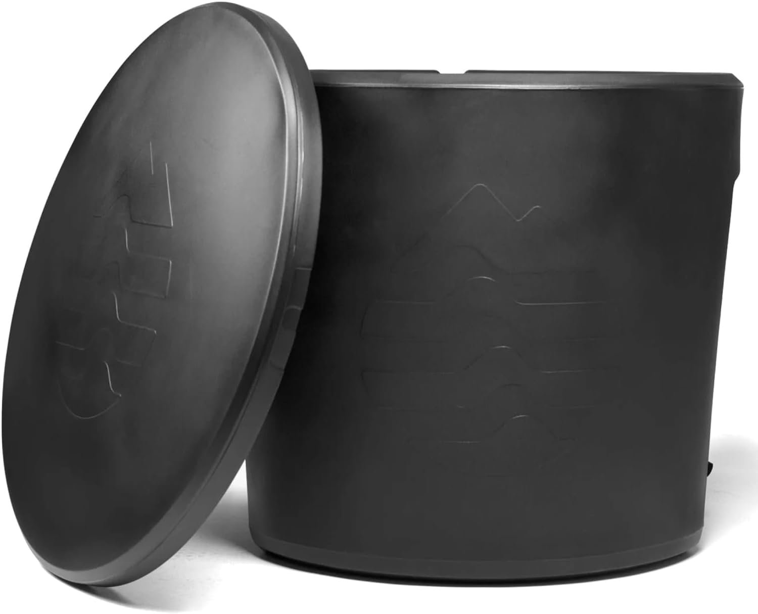 Ice Barrel 300 Insulated Cold Plunge Tub Built-in Chiller Ports (Black)