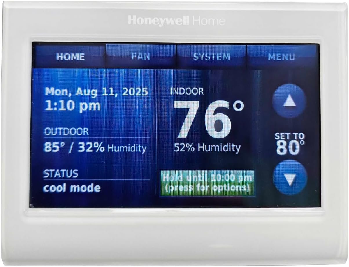 Honeywell Wireless WiFi Thermostat,7 Programmable