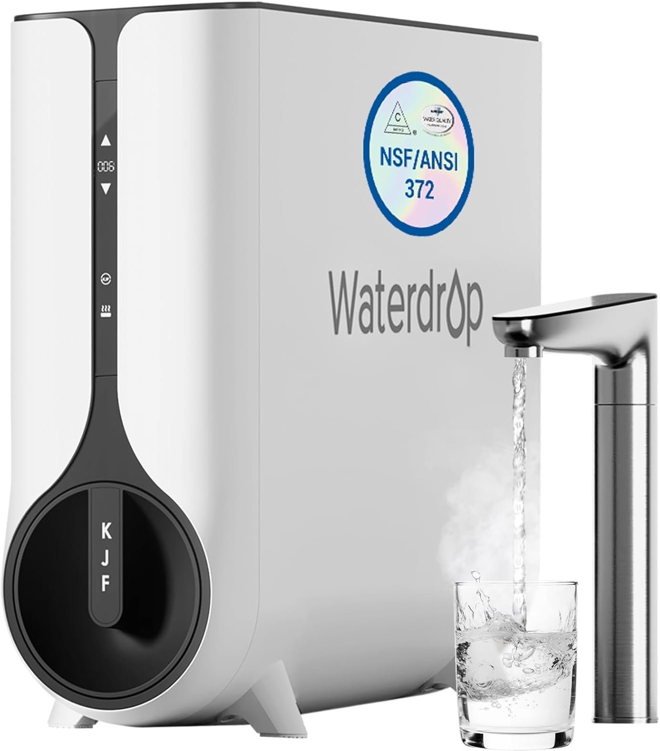 Waterdrop KJ600 Instant Hot Reverse Osmosis System, 600 GPD, Tankless RO