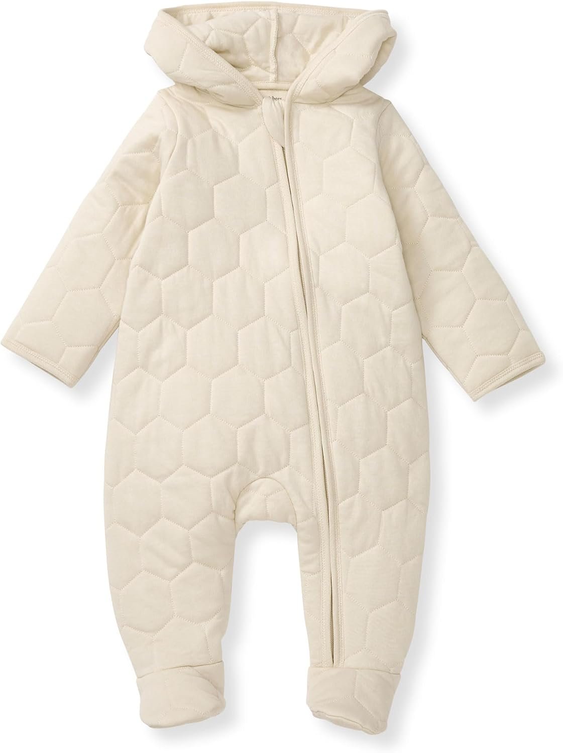 Burt’s Bees Baby Unisex Infant Bunting Jumpsuit, Organic Cotton One-Piece Long Sleeve Outfit Coverall