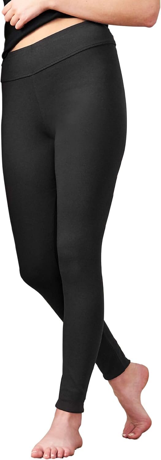 Maggie’s Organic Cotton Ribbed Leggings – Ultra Soft Leggings for Women