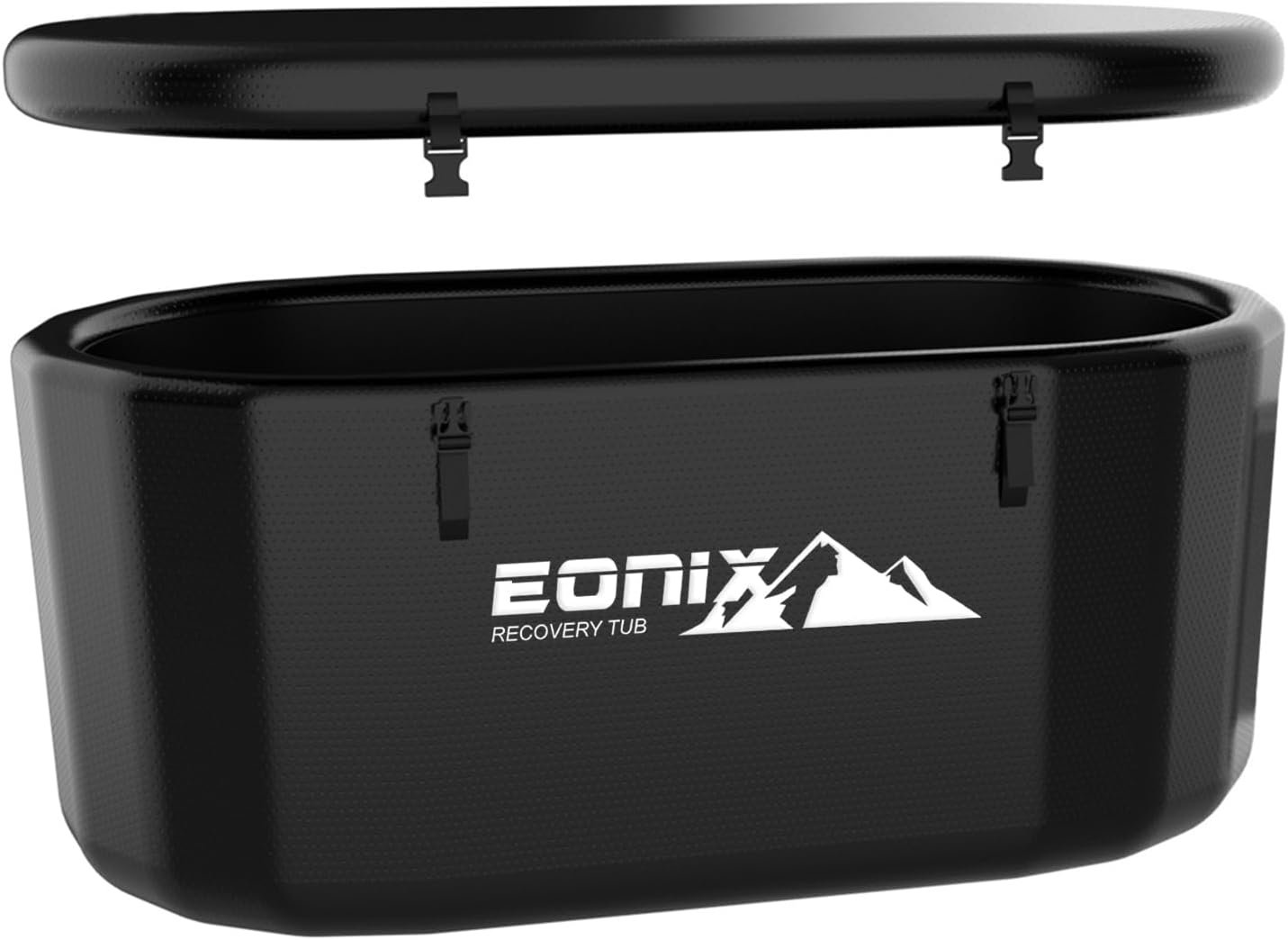 156 Inflatable Cold Plunge Tub with Insulated Lid,Ice Bath Tub for Athletes