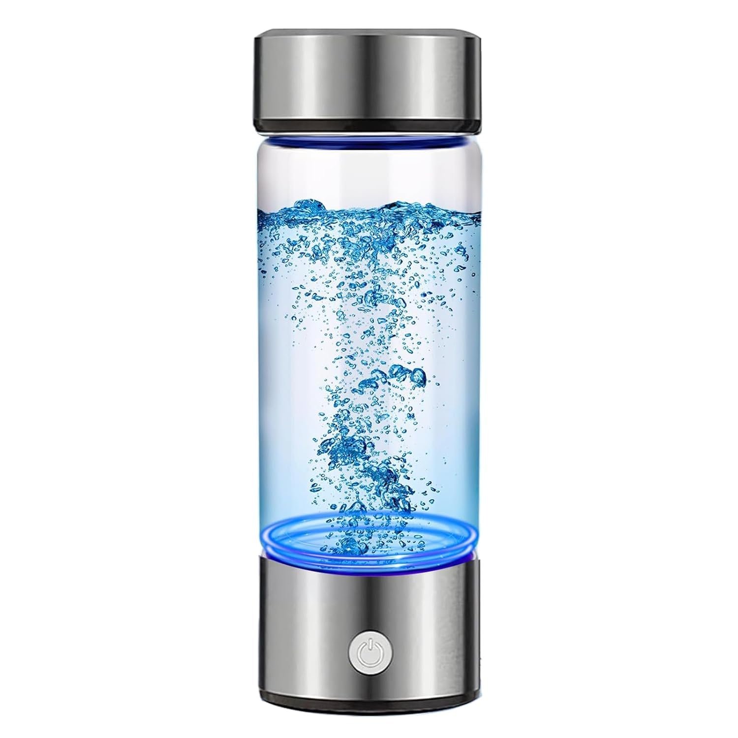 Hydrogen Water Bottle, Portable Hydrogen Water Bottle Generator with SPE PEM Technology Water Ionizer, Hydrogen Water Machine Improve Water for Home, Office, Travel, Exercise
