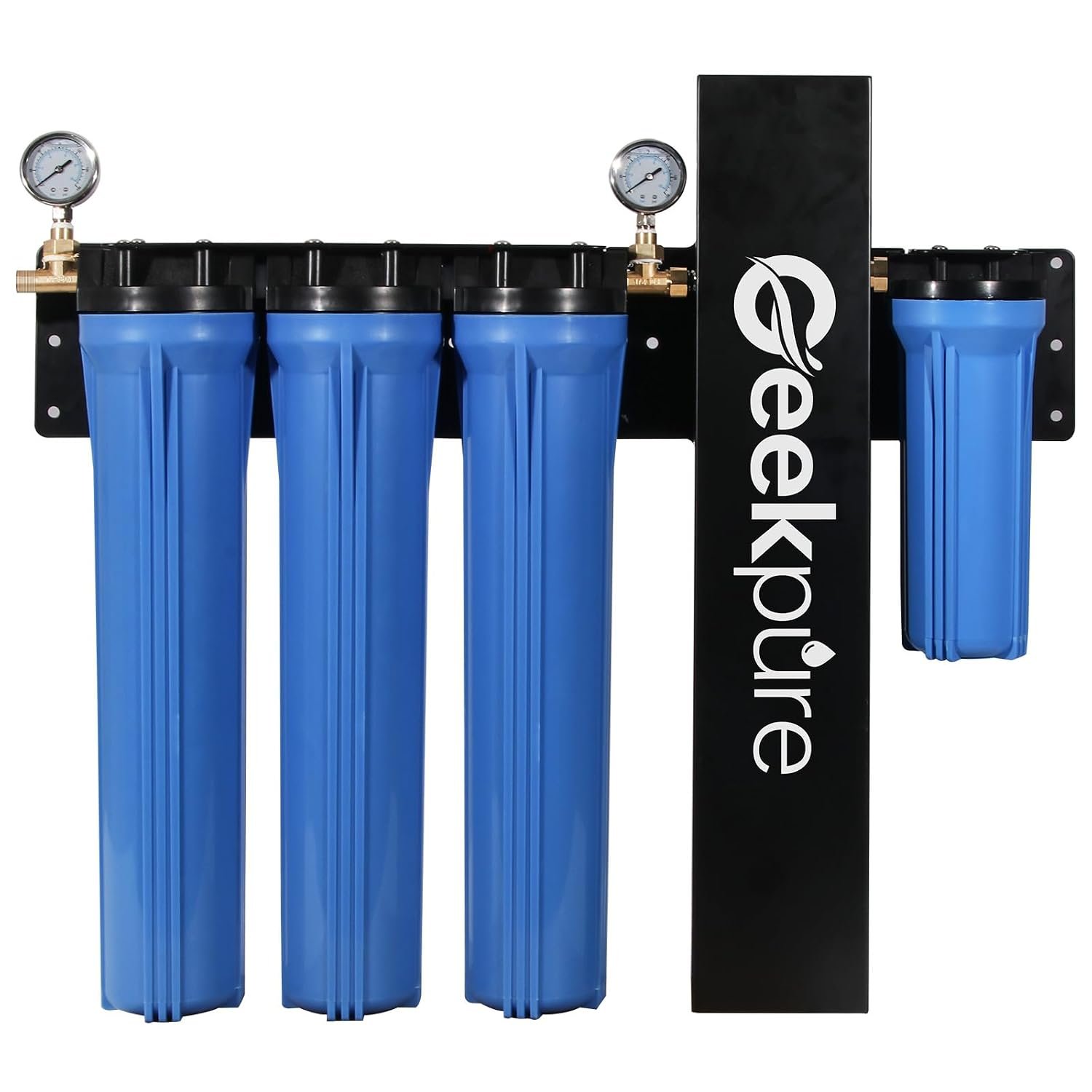 Geekpure 5 Stage Whole House Water Filter System-3/4 NPT Port