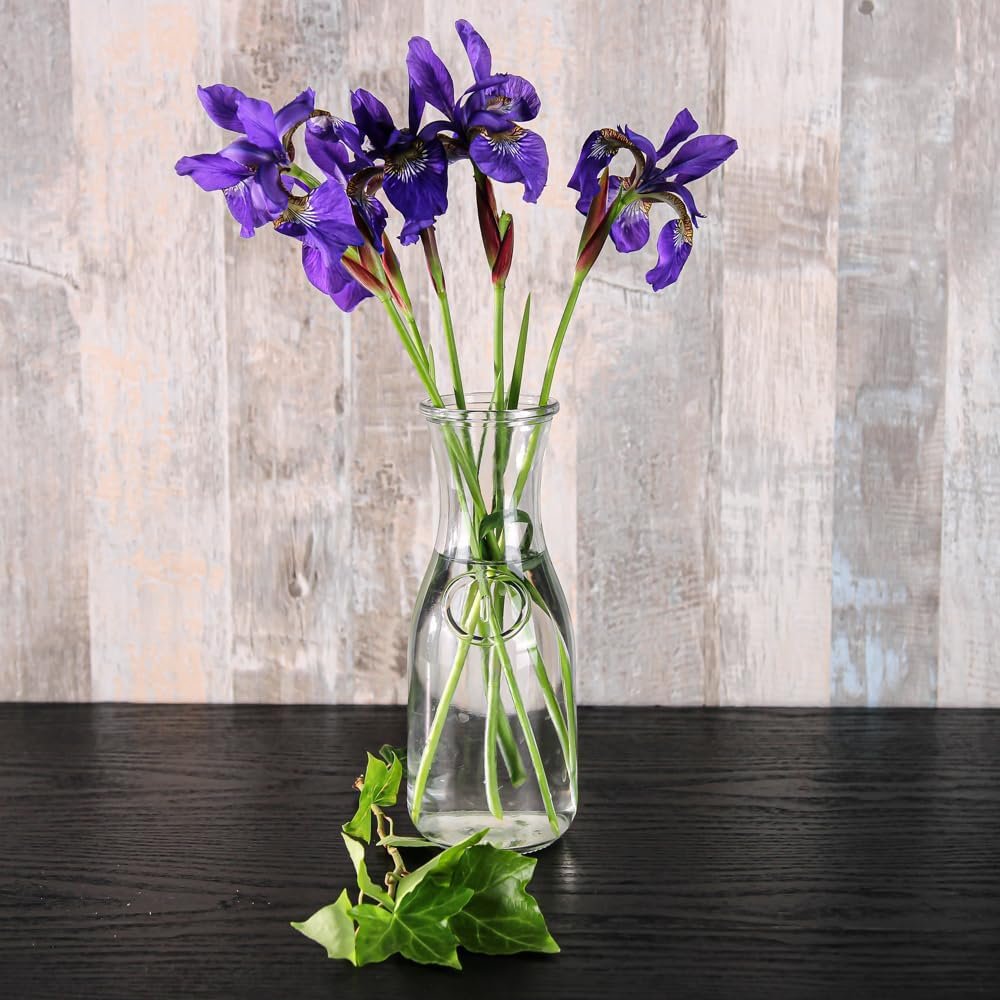 Richland 8″ Milk Bottle Vase (Set of 12) Farmhouse, Rustic, Country Chic, Floral Centerpieces