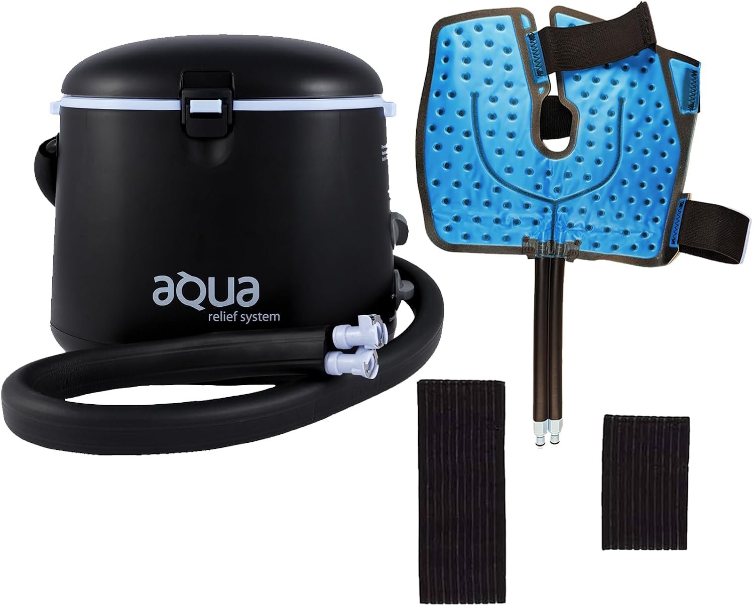 Cold Water Therapy and Hot Water Therapy System – Circulating Personal Heat/Cooling Device by Aqua Relief (ARS w/Knee Pad)