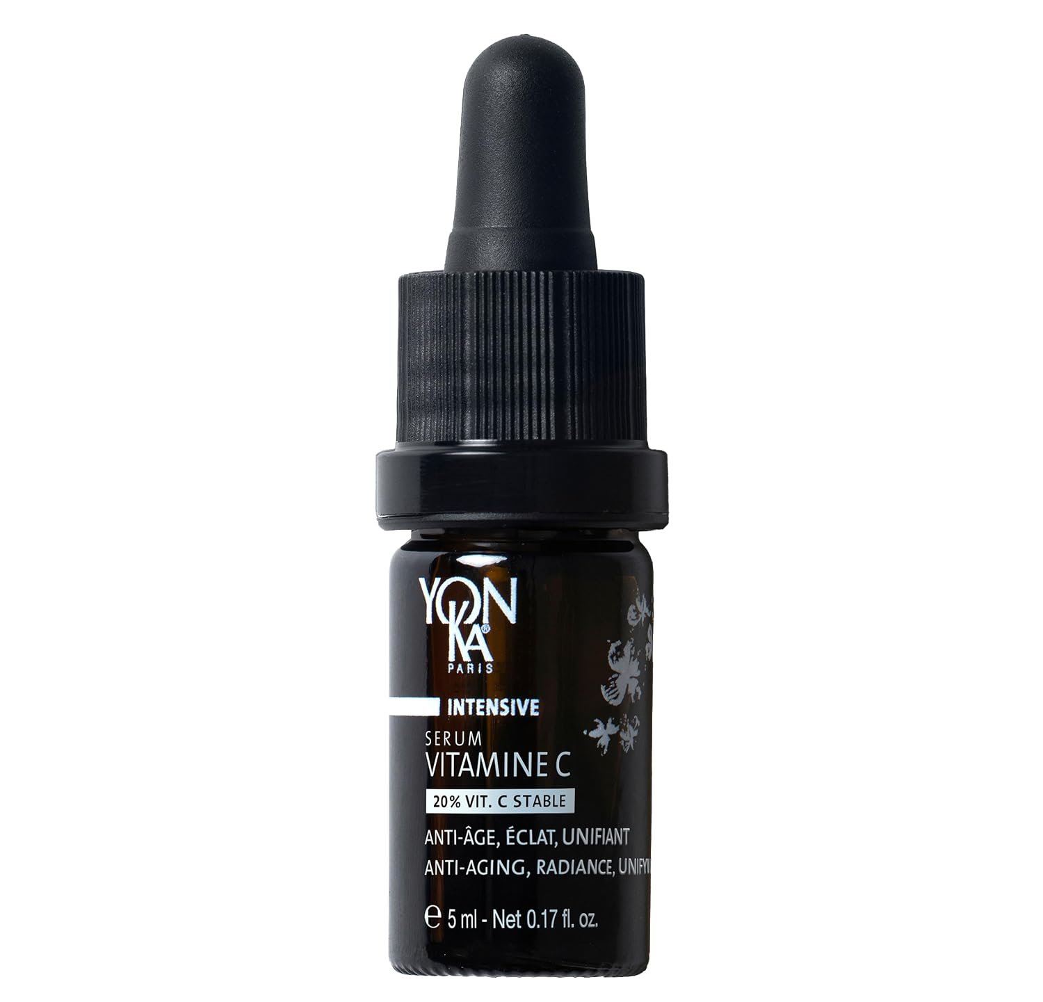 Yon-Ka 20% Vitamin C Serum, Anti-Aging Face Treatment | Even Skin Tone, Firm Skin Texture and Boost Collagen, Made with 99% Natural Ingredients, 0.17 fl oz