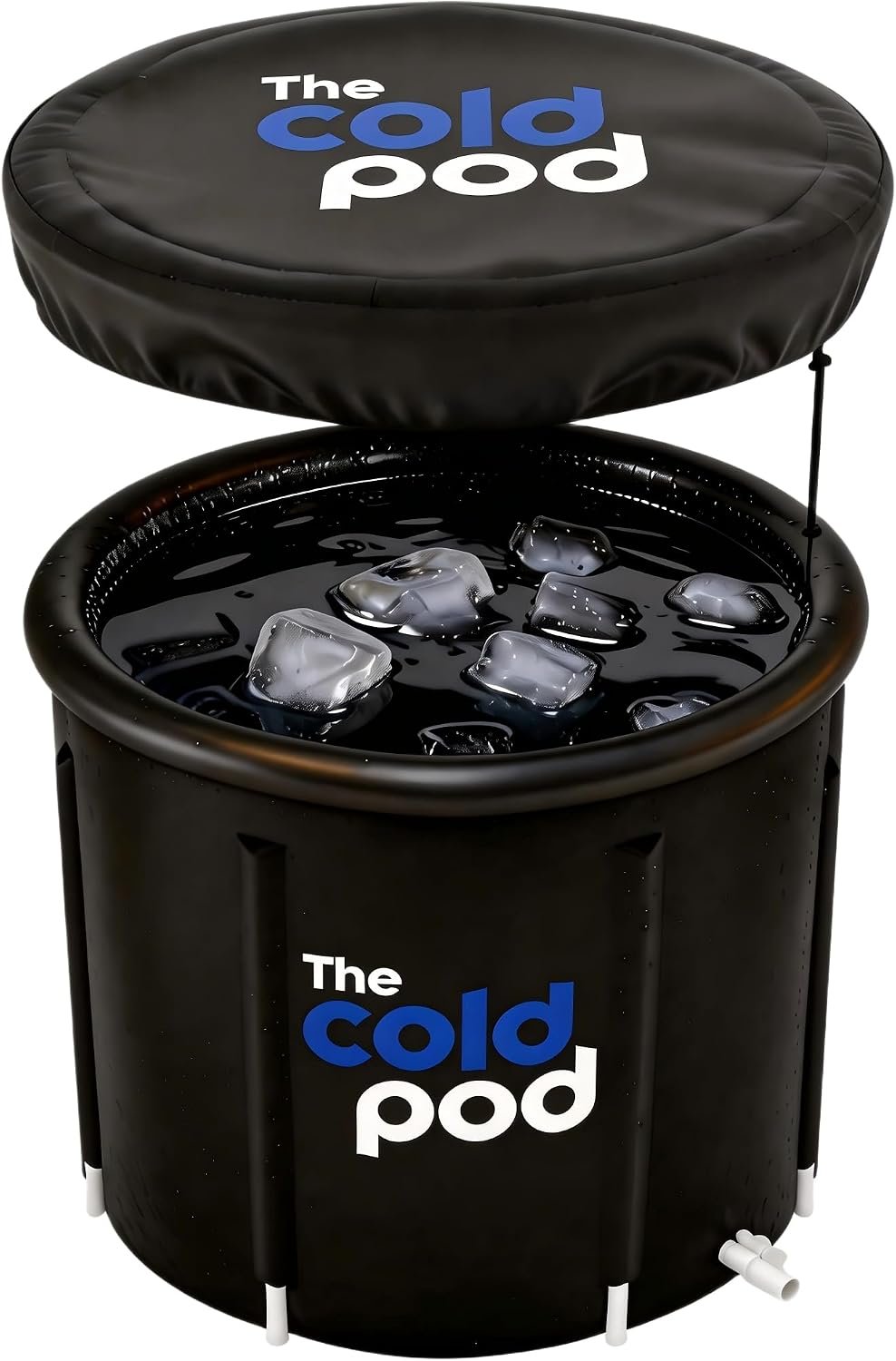 The Cold Pod Ice Bath Tub for Athletes XL: Cold Plunge Tub Outdoor with Cover,116 Gallons Portable Ice Bath Cold Water Therapy Plunge Pool,Large Ice Tub for Cold Dippers at Home