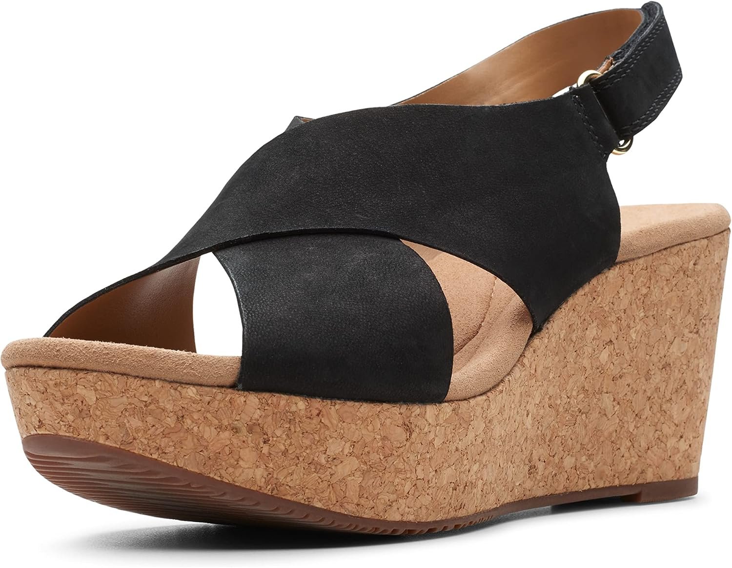 Clarks Women’s Annadel Eirwyn Wedge Sandal