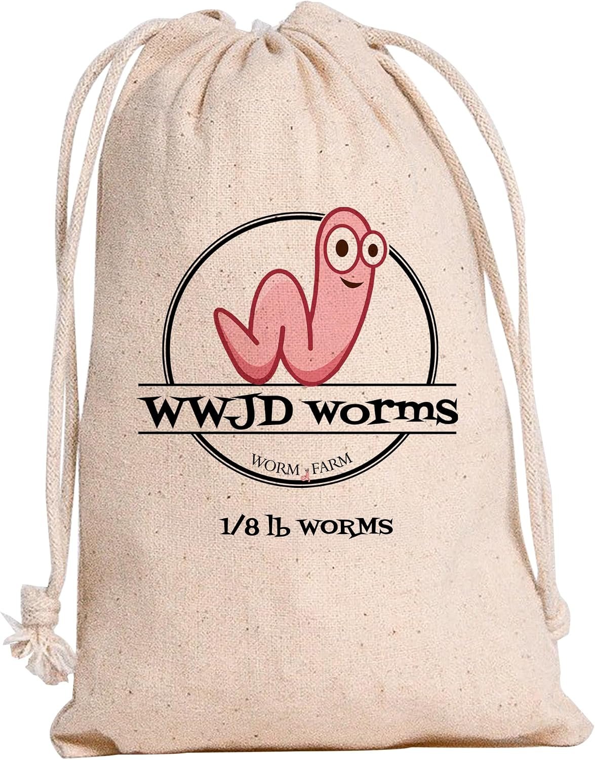 Red Wigglers Composting Worms, 1/8lb Red Worms for Composting for Gardens | Easy to Manage, Nurient-Rich Worm Compost for Worm Castings for Plants, Garden, Farm, Vermicompost Bin & Compost Starter