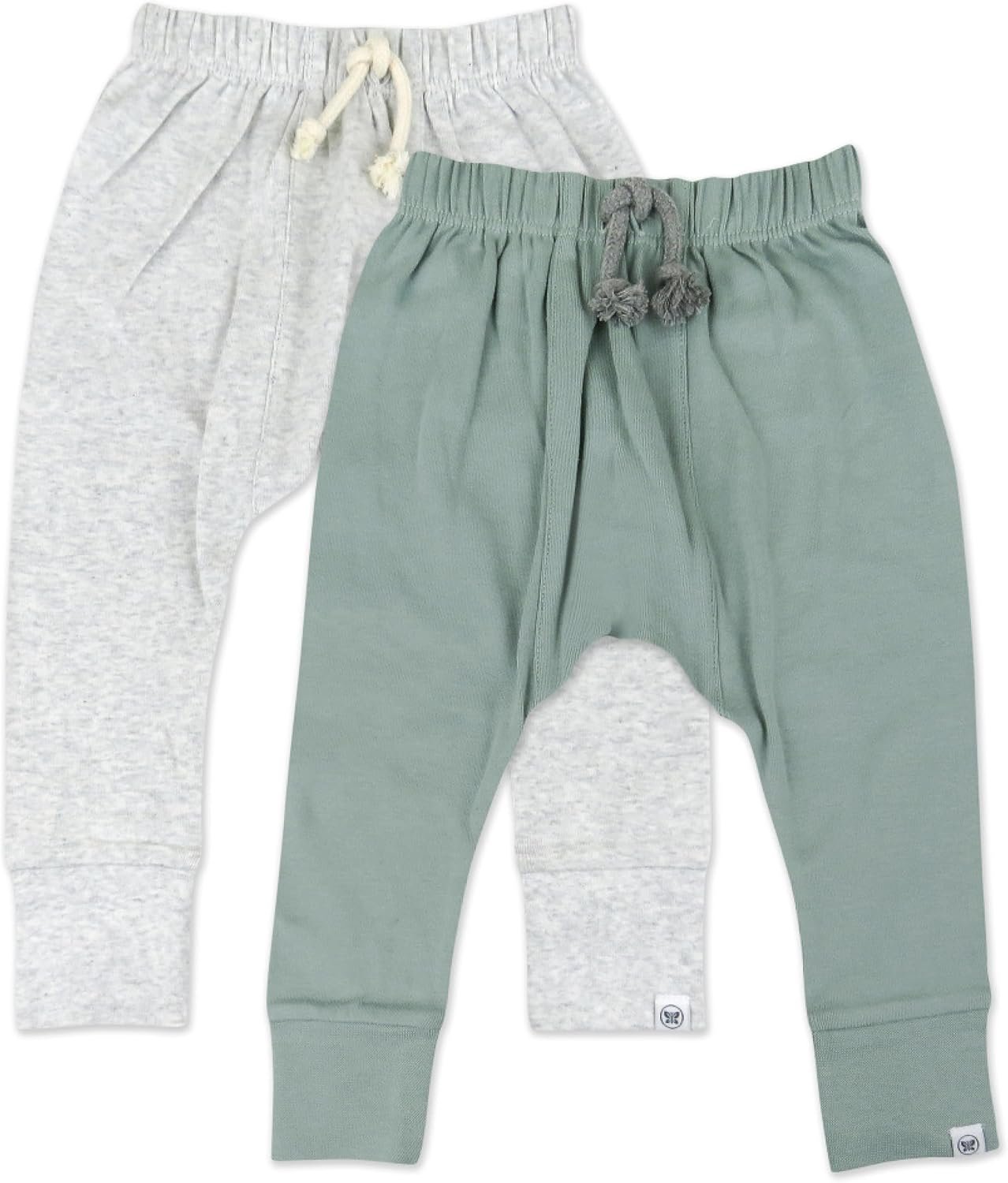 Multipack Honest Pants Joggers Pull on 100% Organic Cotton for Infant Baby and Toddler, Boys, Girls, Unisex