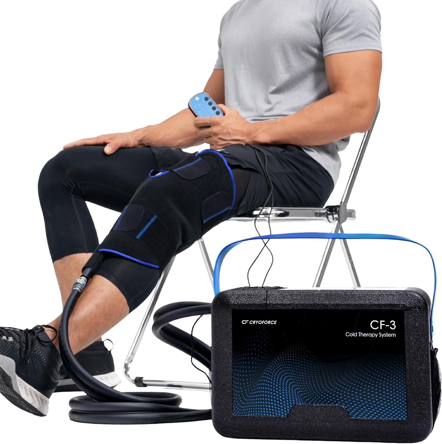 CF-3 Pro Cold Therapy Machine, Ice Machine for Knee & Shoulder