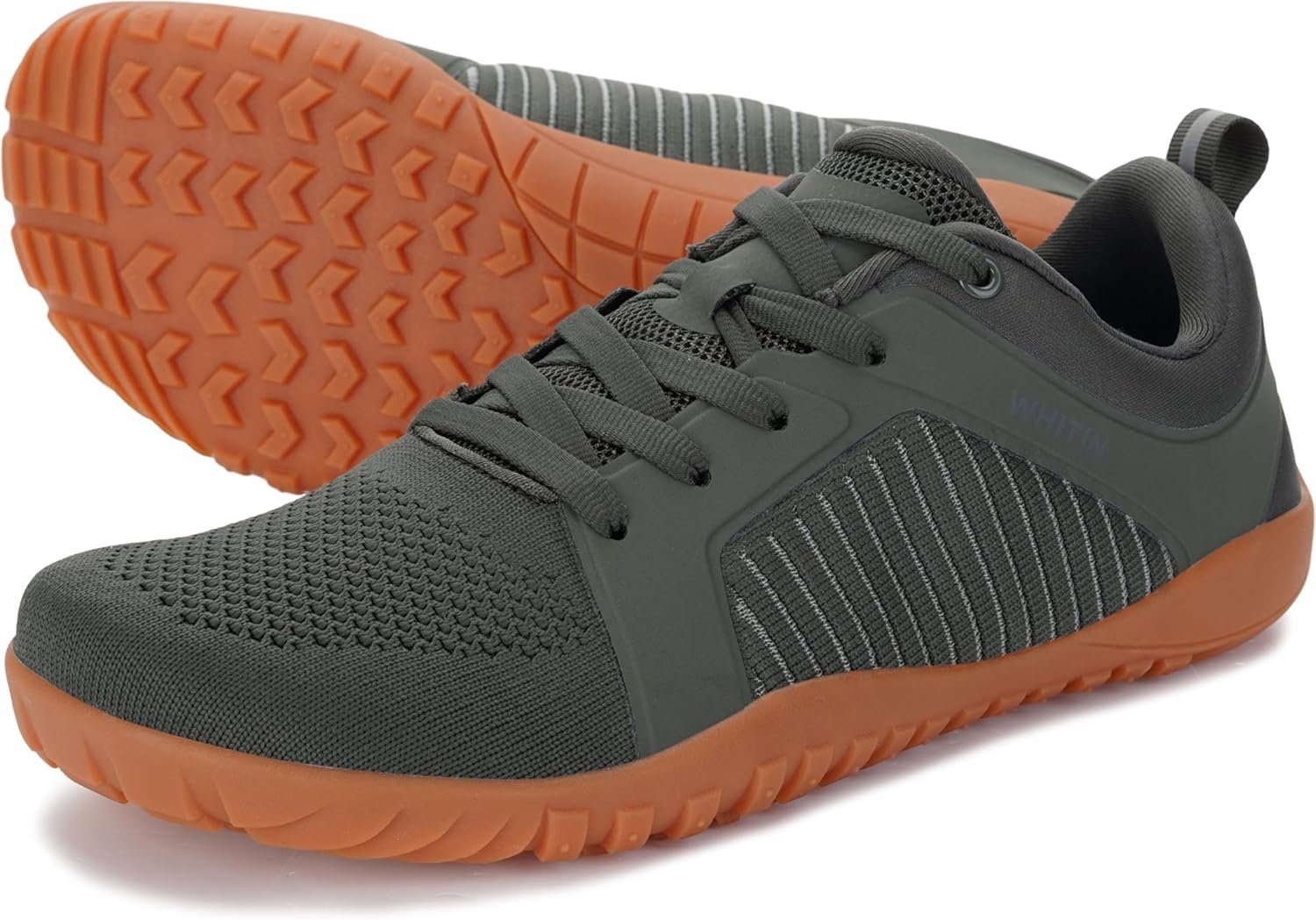 WHITIN Men’s Wide Barefoot Trail-Running Shoes W51 | Optimal Traction, Natural Flexibility, Balance & Stability for Cross Training, Outdoor Adventures