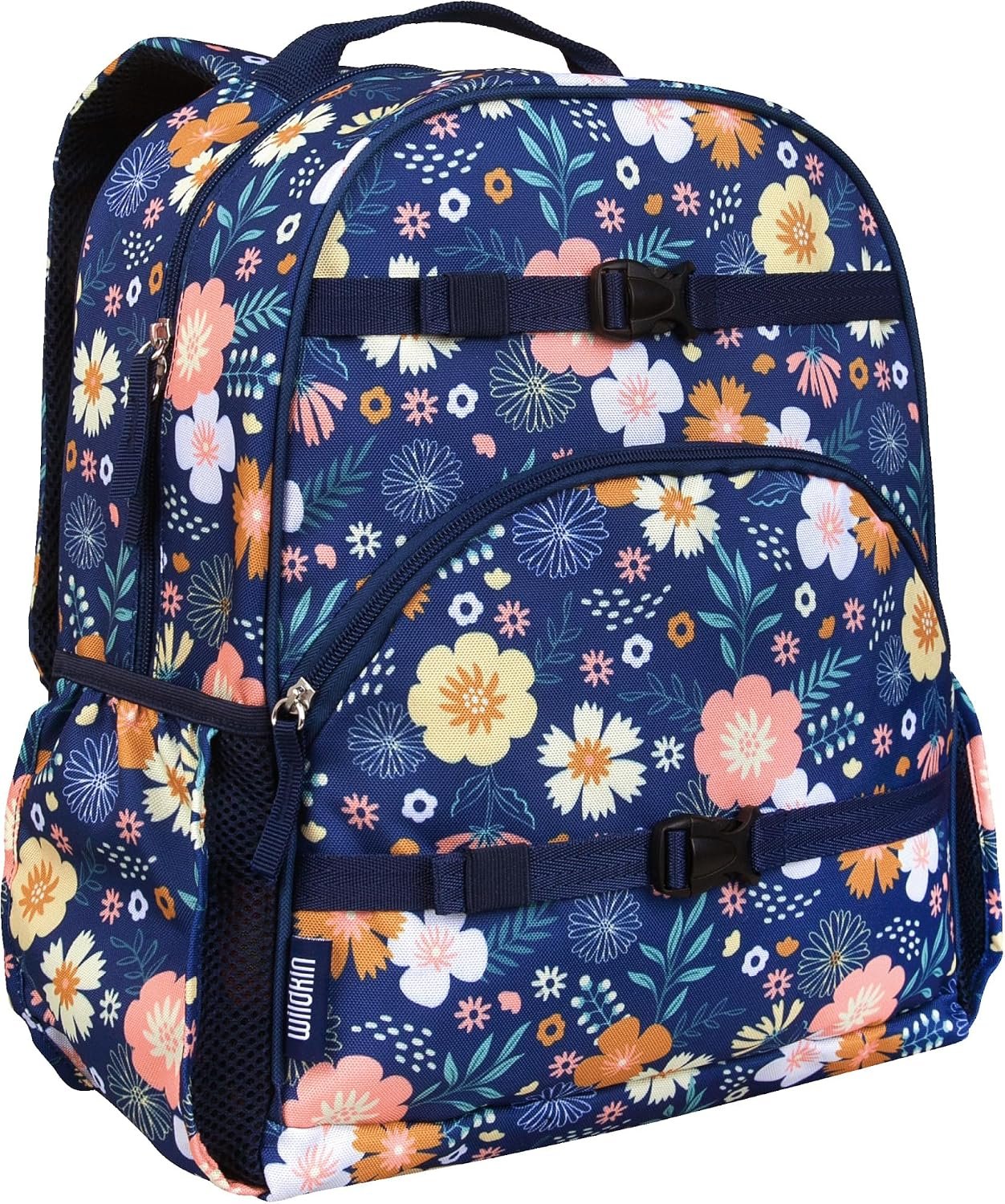 Wildkin Kids Backpack for Boys & Girls, ECO rPET Recycled Lightweight Bookbag with Padded Straps